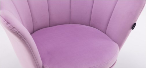 fotele muszle rozowe jasne wrzosowe fioletowe